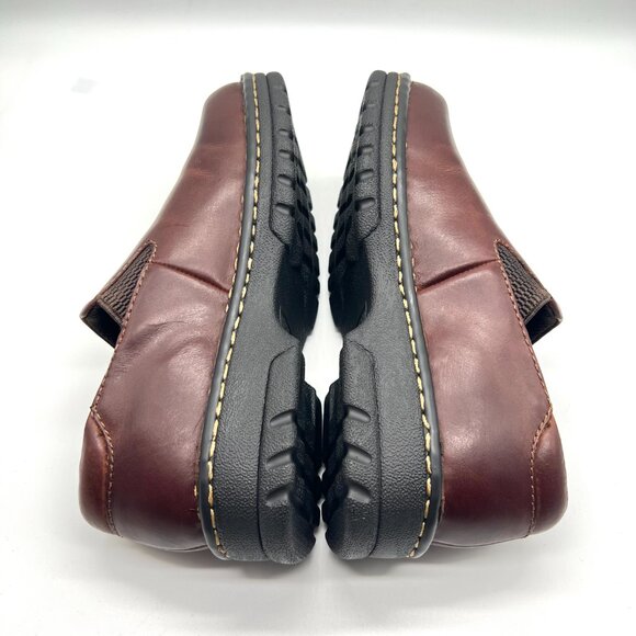 7W 7‎ WIDE WIDTH Eastland Womens Newport Brown Leather Slip On Loafers Shoes - Picture 8 of 12